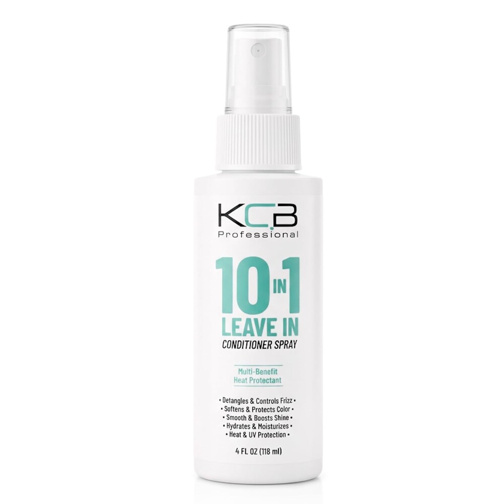 10 in 1 Leave-in Conditioner Spray, Heat Protectant that Smooths, Conditions, Detangles, Strengthens, and Reduces Frizz, All Hair Types, 4 Fl Oz
