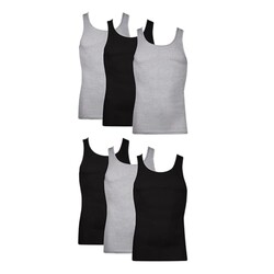 Hanes Men's Cotton Tank Undershirts Pack
