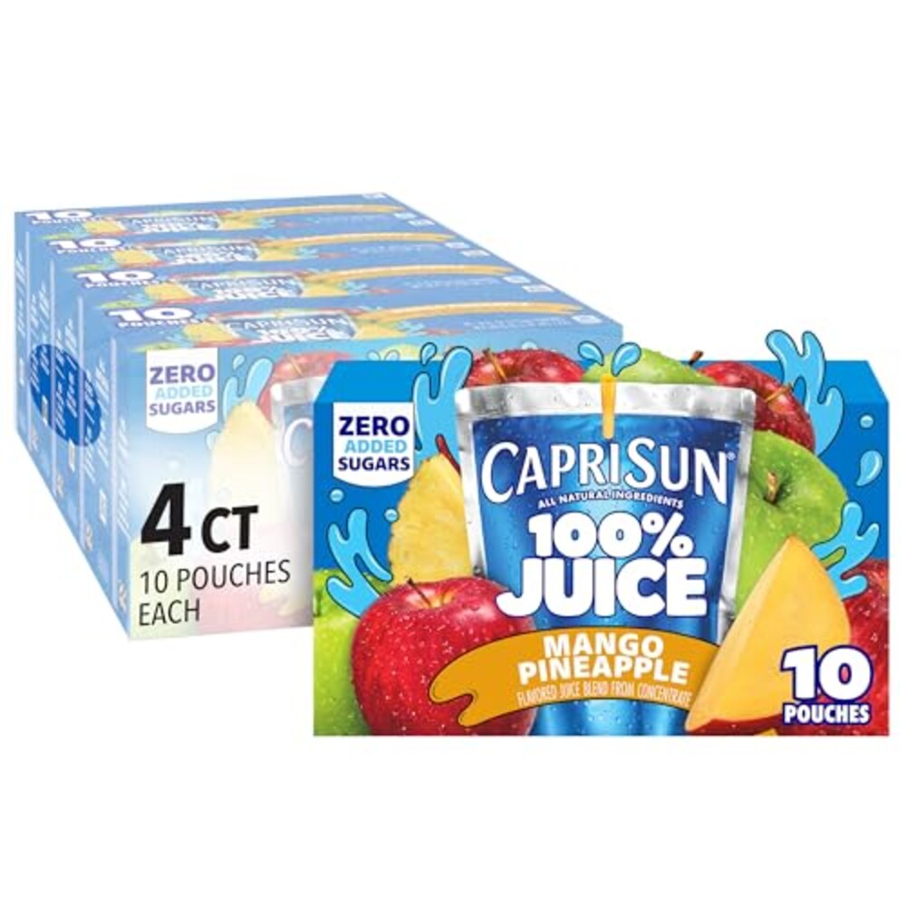 Capri Sun Mango Pineapple Flavored 100%