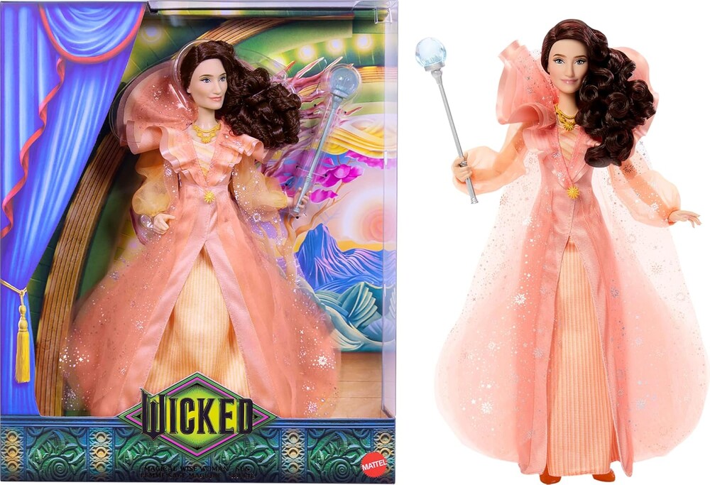 ​Mattel Universal Pictures’ Wicked Magical Wise Woman – Sun Fashion Doll with Removable Deluxe Outfit & Accessory, Inspired by The Movie