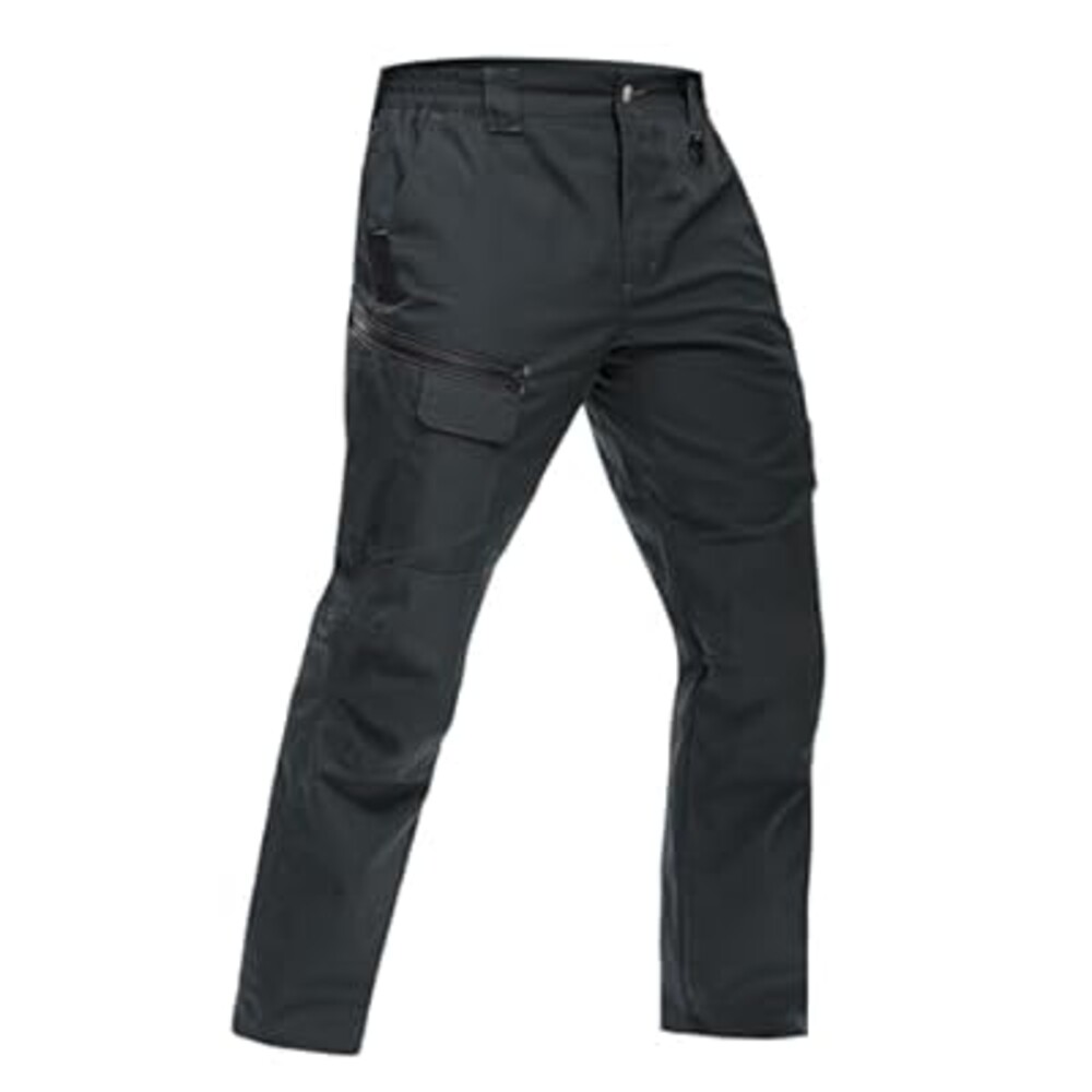 MOURCE Tactical Pants for Men Water Resistant Quick Dry BDU Cargo Pants with 7 Large Pockets Breathable Ripstop Work Hiking