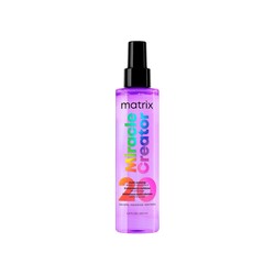 Matrix Miracle Creator Leave-In Conditioner Spray - Heat Protectant, Anti-Frizz, Moisturizing & Detangling, Adds Shine, Primes For Styling, For Damaged & All Hair Types, Sulfate Free