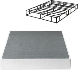 Zinus 9 Inch King Metal Smart Box Spring with Quick Assembly, Mattress Foundation, Strong Metal Frame, Easy Assembly
