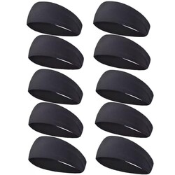 GIGGSKZE 10 Pack Mens Running Headband,