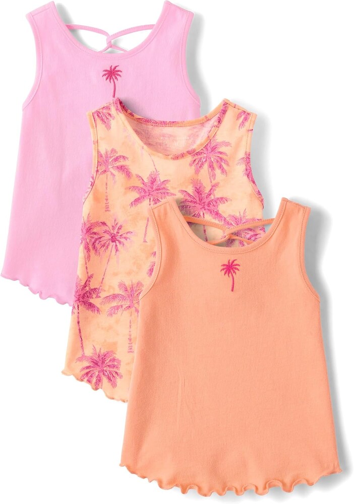 The Children's Place Baby Girls' and Toddler Assorted Tank Tops