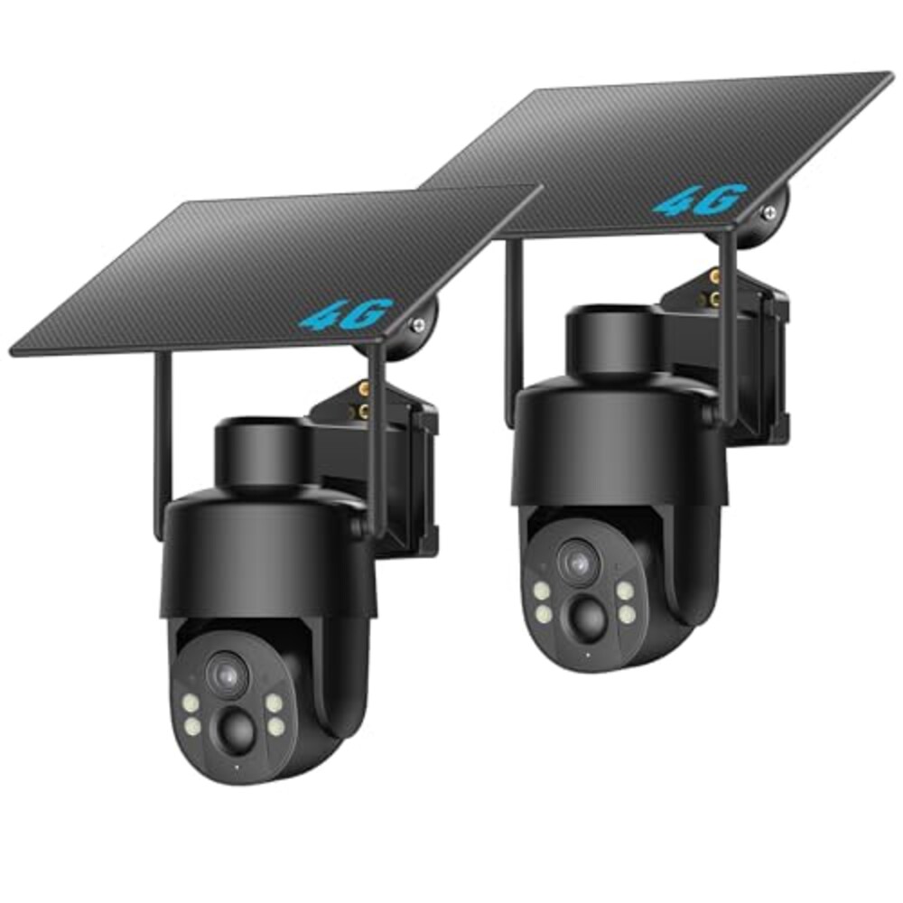 Tefrio 4G LTE Cellular Security Camera,