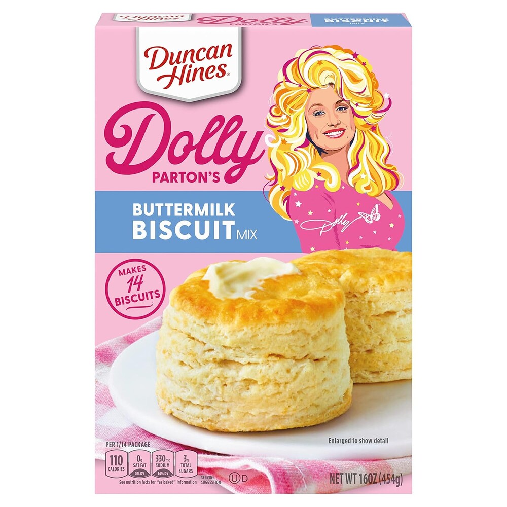 Duncan Hines Dolly Parton's Buttermilk Biscuit Mix, 16 oz.