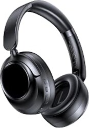 Hybrid Active Noise Cancelling Headphones, Bluetooth 6.0 Wireless Headphones Over Ear Headset with 120H Playtime, Hi-Res Audio, 5-ENC Mic, 35dB ANC Headphone Transparency Mode for Travel Office Gaming