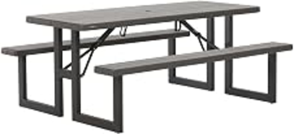 LIFETIME 6-Foot Craftsman Folding Picnic Table