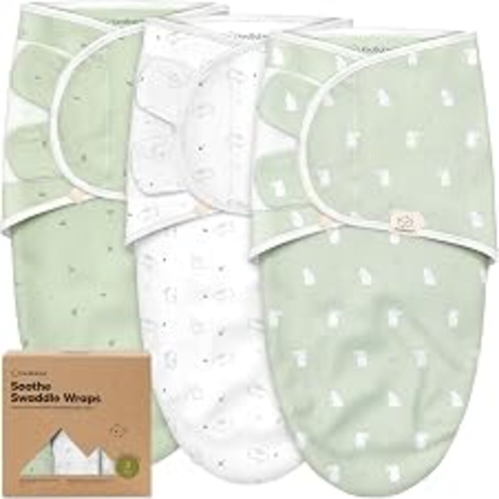 KeaBabies 3-Pack Organic Baby Swaddles for Newborns, Infant (Bunnies, 0-3M) | Baby Girls, Boys, Soft Organic Cotton, Snug, Newborn Swaddle Sleep Sack, Nursery Swaddling Blankets