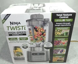 Ninja Twisti High-Speed Blender 34oz Pitcher & 18oz Cup Auto-iQ | SEALED ✅‼️