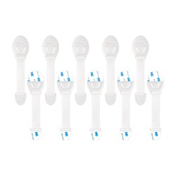 10 Pack Child Safety Ribbon Locks.