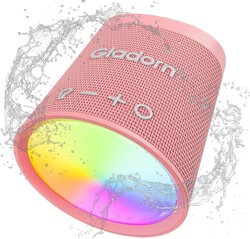 Bluetooth Speaker Wireless, Bluetooth 5.3 Shower Speaker with 9 RGB Lights & 20H Playtime, IPX6 Waterproof Speaker with TWS Pairing, Portable Speaker for Home, Beach, Travel & Birthday Gifts