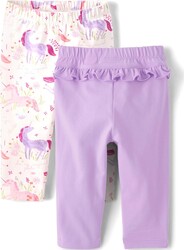The Children's Place Baby Girls' and Newborn Pull on Pants