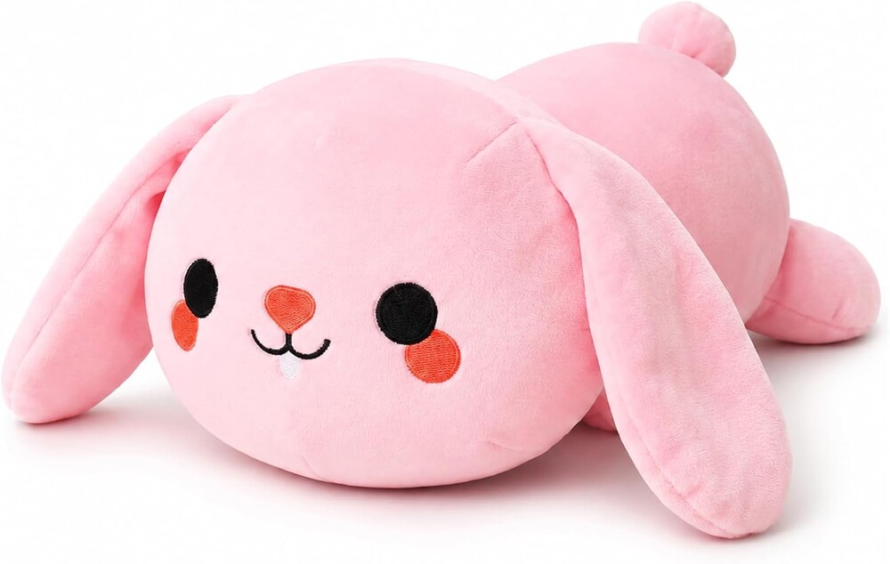 TOYSYM Weighted Stuffed Animals, 1.6 lbs Bunny Stuffed Animal with Weighted Beads, Cute Plush Toy Pillow Gifts for Adults Kids Boys Girls