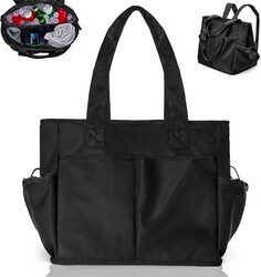 Odoland Soft Cooler Bag, Leakproof Insulated, Collapsible for Beach Camping | Leakproof Insulated Cooler Bag, Dry/Wet Sep, Large Multi-pocket, Collapsible 2-in-1, Ideal for Picnic, Family Trips, Outdoor