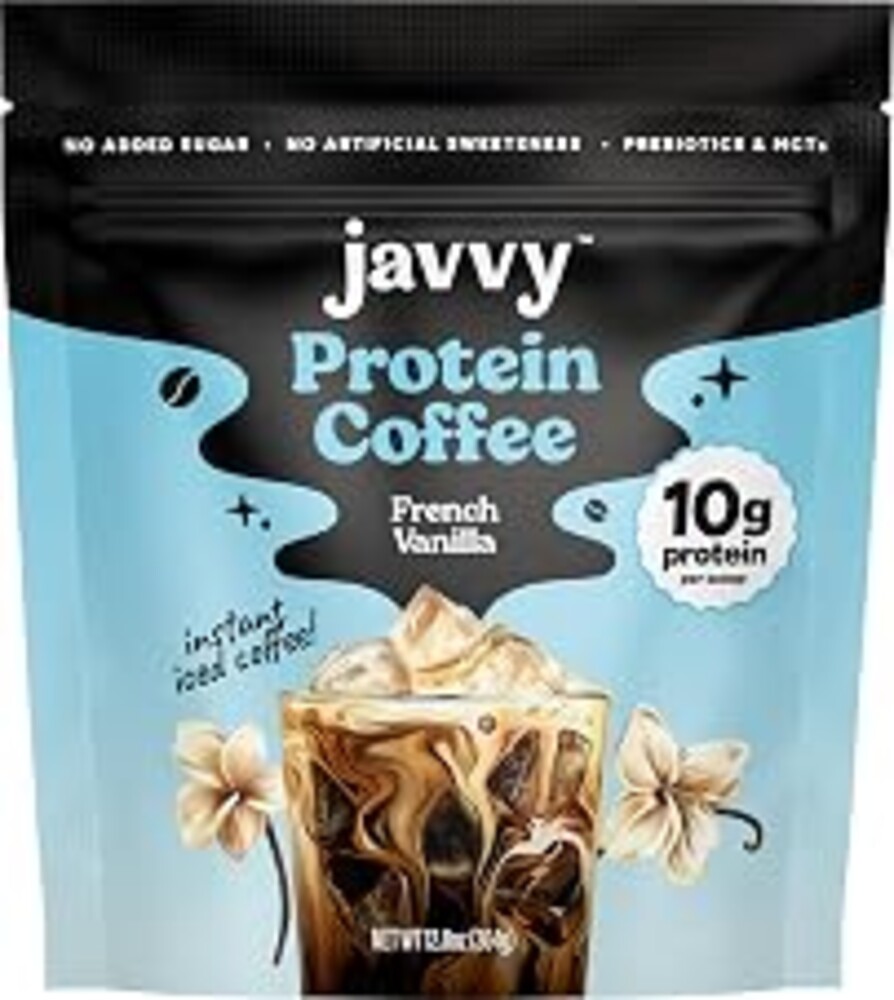 Protein Iced Coffee - Previous Formula - Premium Whey Protein & Iced Coffees, 100% Natural Cold Brew, Zero Artificial Flavors & Sweeteners, 80mg Caffeine, No Added Sugar, 20 Servings, French Vanilla V3