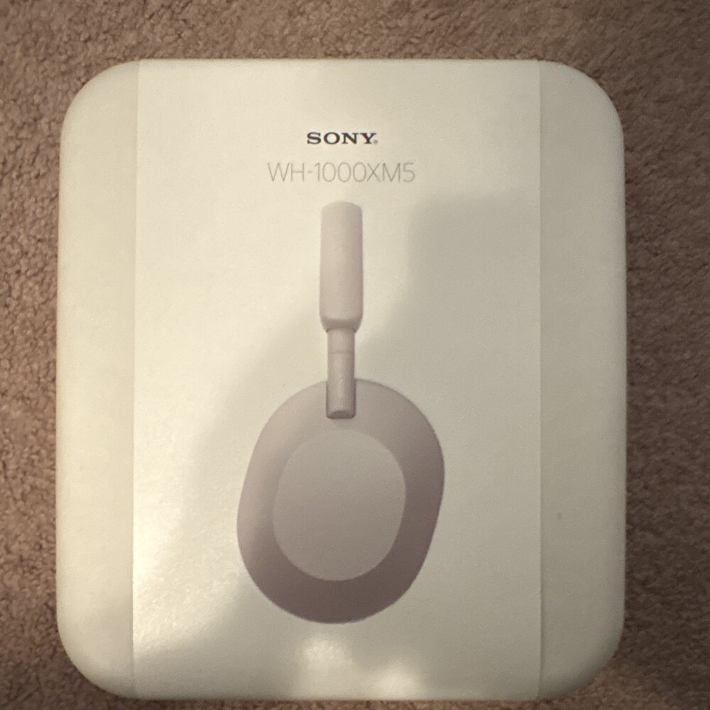 Sony WH-1000XM5 Wireless Noise Canceling Headphones - Silver