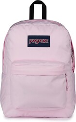 JanSport SuperBreak One Backpack - Durable, Lightweight Bag with 1 Main Compartment, Front Utility Pocket with Built-in Organizer, Premium Backpack, Pink Ice