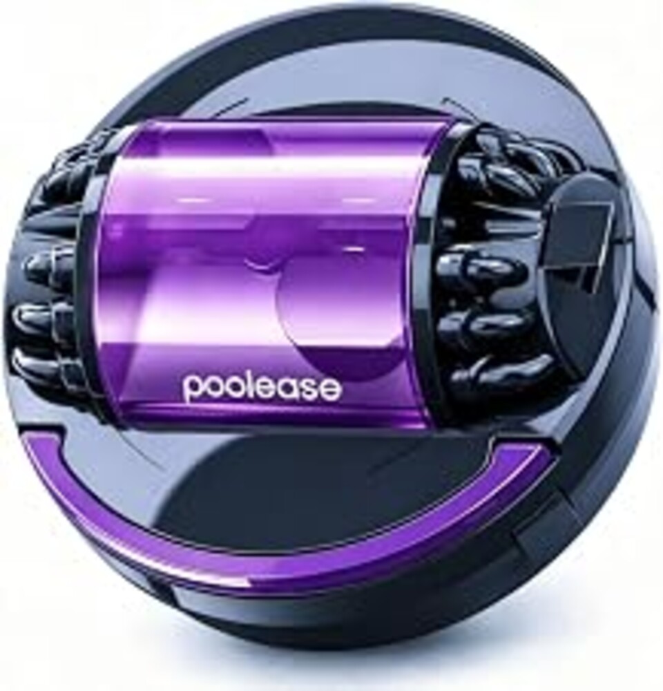 Poolease Cordless Pool Vacuum Robot with Dual high-Powerful Motors Provide Strong Suction, Self-Parking, 100 Min Runtime, Robotic Pool Cleaner for Above/In-ground Flat Pool up to 960 Sq.ft