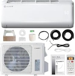 Albott 24000 BTU Mini Split Air Conditioner and Heat Pump, Ductless Inverter System, SEER2 19, 208-230V, Cools & Heats Rooms up to 1500 Sq.Ft, Energy Efficient with Self-Cleaning