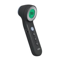 Braun Sensian 7 Forehead 3-in-1 Non-Contact Infrared Thermometer, Age Precision Technology, Color-Coded Digital Display, Baby and Child Friendly, No. 1 Brand Recommended by Pediatricians
