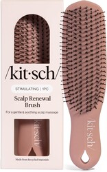 Kitsch Scalp Renewal Brush - Exfoliating & Scalp Massager for Hair Growth, Gentle Head Massage Brush to Remove Buildup, Boost Circulation & Relaxing Head Scrubber for Washing Hair - Terracotta