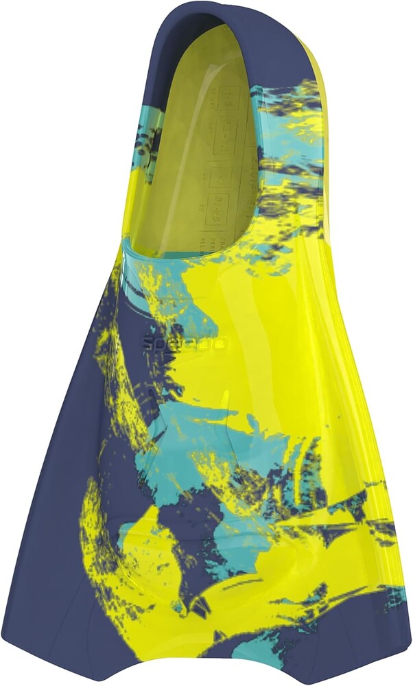 Speedo Unisex-Adult Swim Training Fins Rubber Short Blade