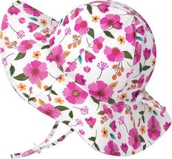 Baby Sun Hat Toddler Girl Beach Hat Adjustable Outdoor Summer Hat Sun Protection Wide Brim Infant Kids