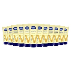 Vaseline Nourishing Moisture Body Lotion Hand & Body Lotion Pack of 12 for Dry Skin made with Ultra-Hydrating Lipids & Pure Oat Extract 3.4 oz
