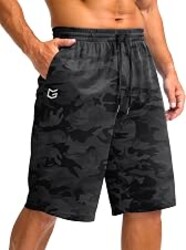 G Gradual Men's Athletic Shorts with Pockets 9" / 11" Long Basketball Shorts Lightweight Quick Dry Gym Workout Shorts for Men