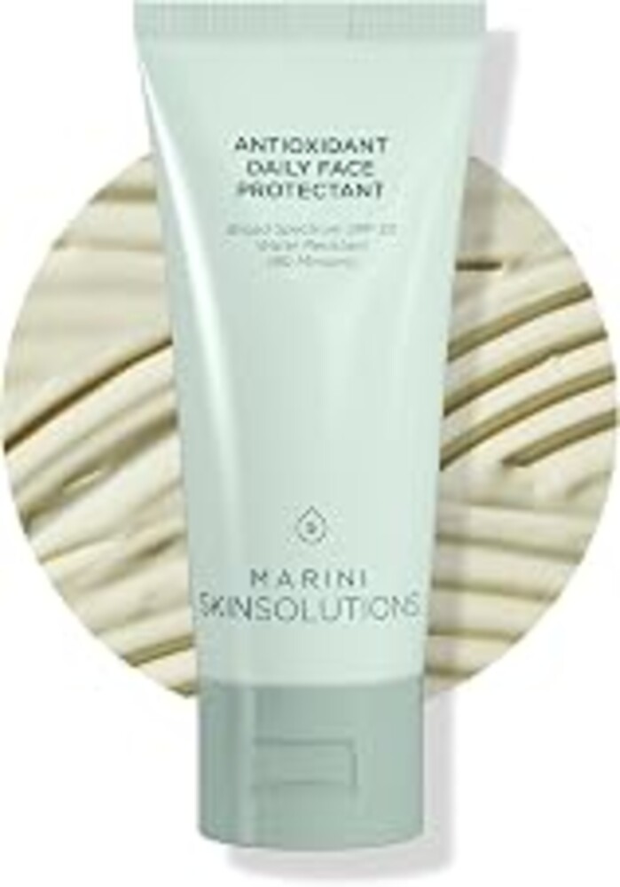 Marini SkinSolutions Antioxidant Daily Face Protectant - Broad-Spectrum SPF 33 Sunscreen - Water Resistant (80 Minutes) - Cruelty Free - Made in the USA - 2 oz