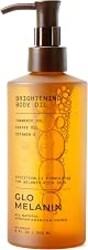 Glo Melanin Brightening Body Oil – Topical Moisturizer with Vitamin C, Kojic Acid & Turmeric – Lightweight Hydrating Cosmetic Oil for Melanin-Rich Skin (8 oz / 230 ml)