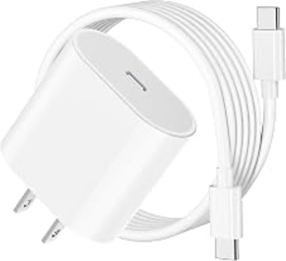 20W USB C Fast Charger for Apple iPad Pro 13/12.9/11 inch, iPad A16/10th Generation, iPad Air 11/13 inch/5th/4th, iPad mini 6/7th, iPad Charger Fast Charging Block with 6.6ft USB C to C Charger Cable