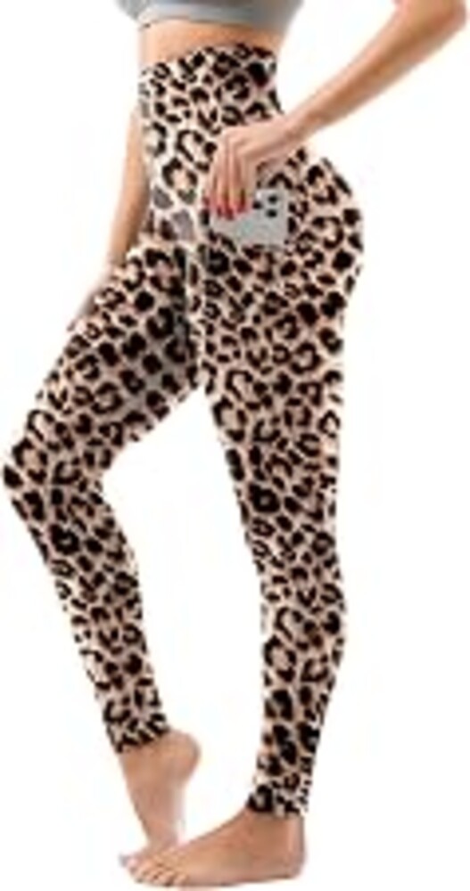 SINOPHANT High Waisted Leggings with Pockets Women, Full Length Capri Buttery Soft Stretchy Yoga Pants