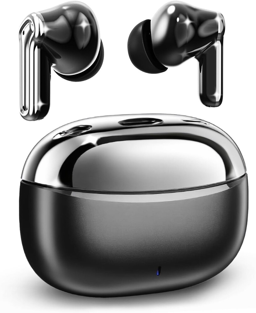 Wireless Earbuds for Samsung S25 S24 Z Flip 7 Fold 7 [ANC & ENC] Bluetooth Headphones Noise Cancelling Clear Call Microphone 40H Play Time HiFi Stereo Touch Control for iPhone/Galaxy/Android/PC/Laptop
