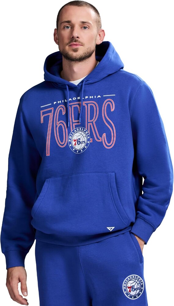 GAME 7 NBA mens Game 7 X Nba Officially Licensed Men's Long Sleeve Classic Pullover Hoodie Fleece Sweatshirt
