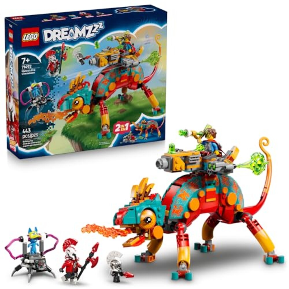 LEGO DREAMZzz Mateo’s Fire Chameleon Bui