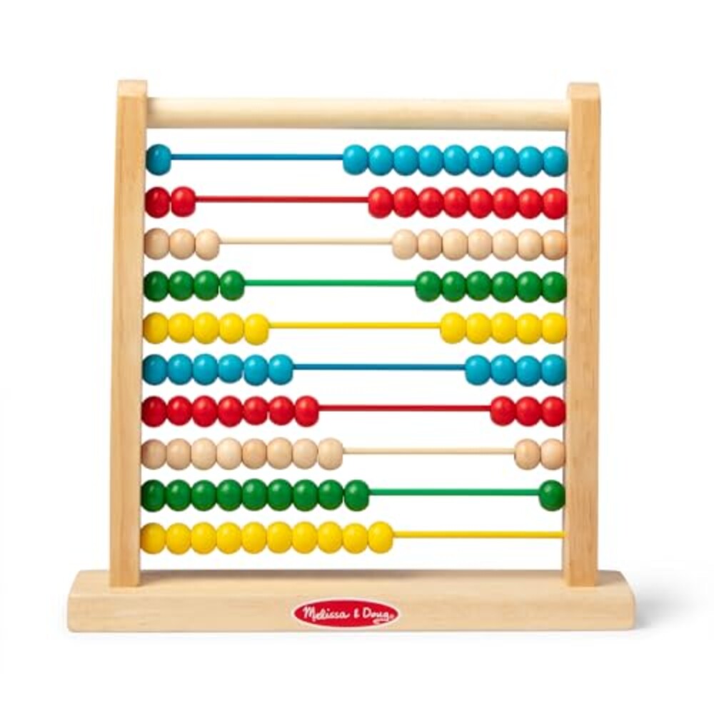Melissa & Doug Abacus Classic Wooden Toy