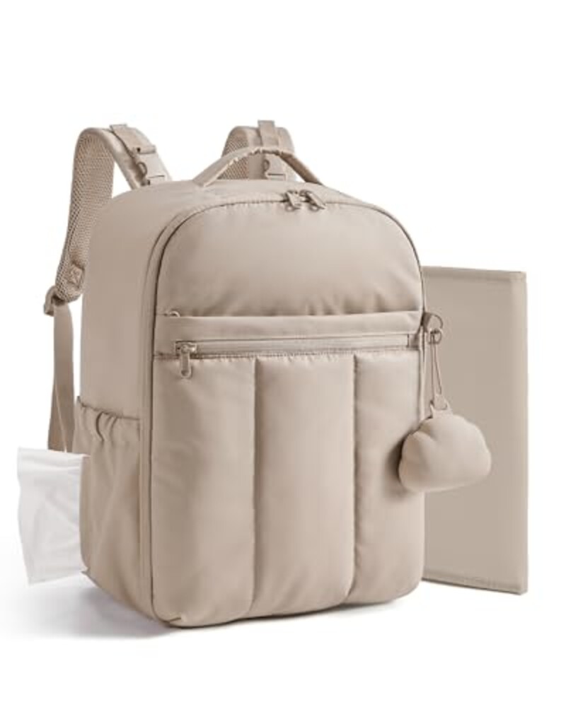 BAGSMART Baby Diaper Bag Backpack, Light