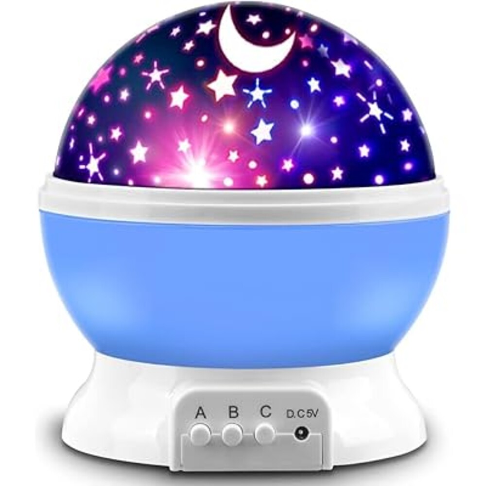 Toys for 1-10 Year Old Girls,Star Projector for Kids 2-9 Year Old Girl Gifts Toys for 3-8 Year Old Girls Christmas Gifts for 4-7 Year Old Boys Birthday Gifts Stocking Stuffers for Kids (Blue)