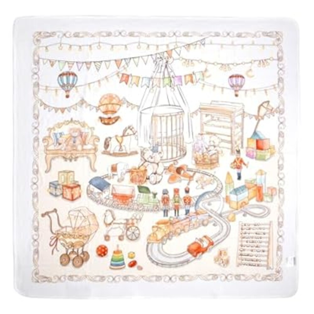 Baby Muslin Swaddle Blanket for Boys & Girls- 47x47 Inch, Nursery Receiving Blanket for Newborn, Ultra-Soft, Breathable, Multi-Use, Machine Washable