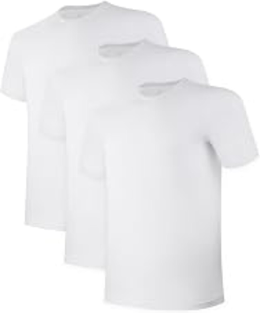BAMBOO COOL Men's Undershirts Pack, T-shirts for Men, Crew Neck Tees, Moisture Wicking Stretch Under Shirts