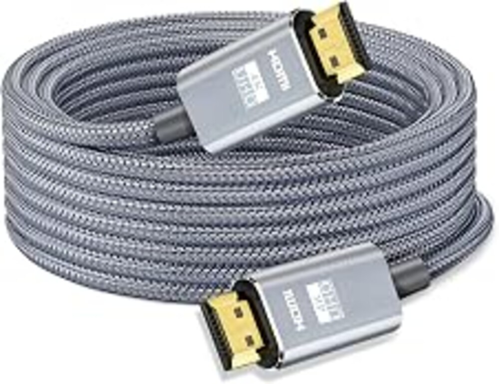 LEADSTAR HDMI Cable 4K 50 ft / 15M, Long High Speed HDMI 2.0 Cord Braided | Ultra HD, 1080p, ARC, 3D, HDCP 2.2 | for Xbox, PS5, TV, Laptop, Monitor