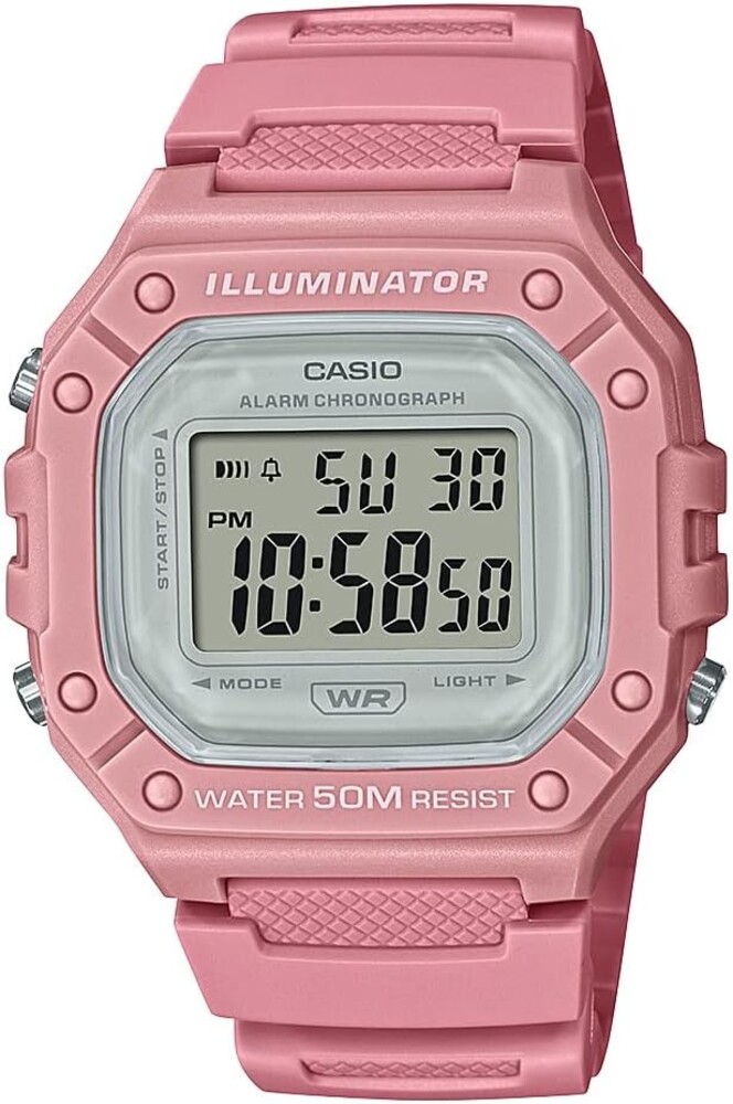 Casio W218H Series | Men’s Digital Watch | 50M WR | 1/100 Second Stopwatch | 100 SEC Chronograph | LED Backlight | Countdown Timer | Daily Alarm | Hourly Time Signal | 7 Year Battery