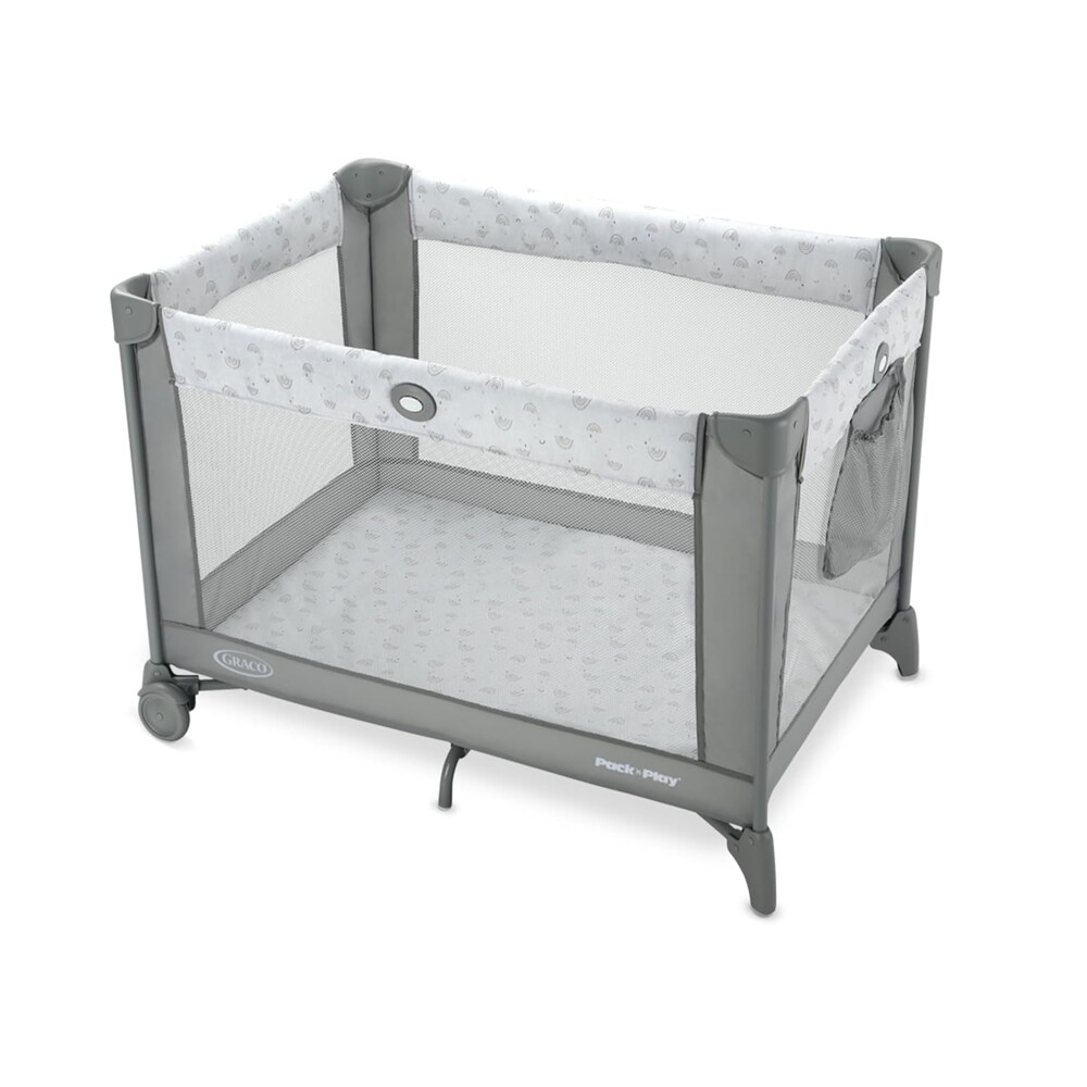 Graco® Pack ’n Play Portable Playard, Compact Fold, Mesh Storage Pouch, Lightweight Playpen, Reign
