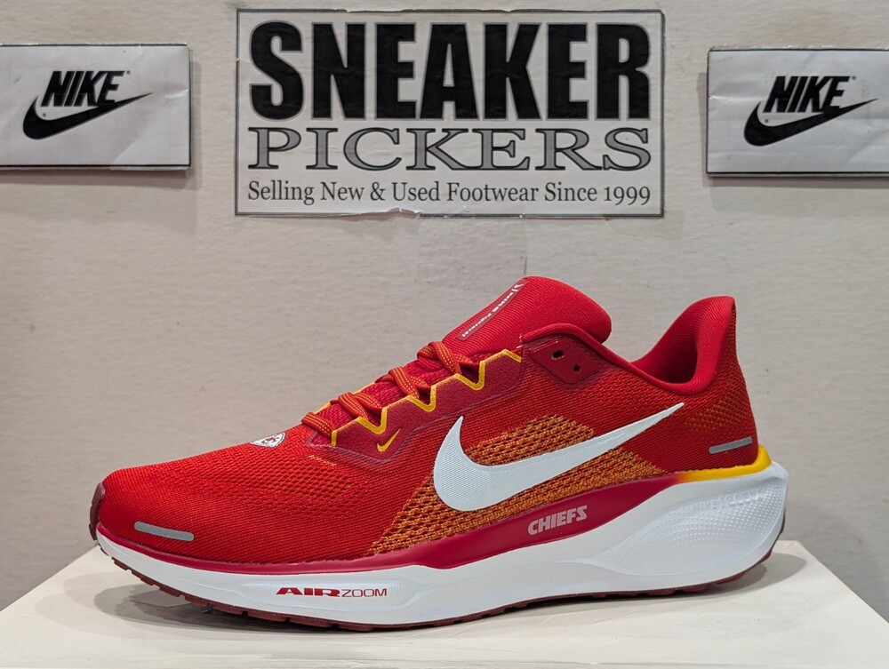 Nike Men's Air Zoom Pegasus 41 CHIEFS - Size: 10 - FZ5079 600 - Red / White NEW