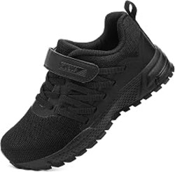 KUBUA Kids Sneakers Lightweight Boys Girls Tennis Shoes | Breathable, Comfortable, Non Slip, Easy to Put On, Running, Walking, Gym, School, Daily Play, Toddler