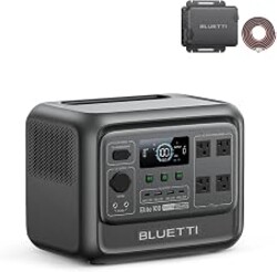 BLUETTI Elite 100 V2 Portable Power Station & Charger 1 (ships separately), 1024Wh LFP w/ 1800W AC, 560W DC-DC Charging, 1.8 H Full Charge via Car, Ideal for Car Camping, Vanlife, RV Travel