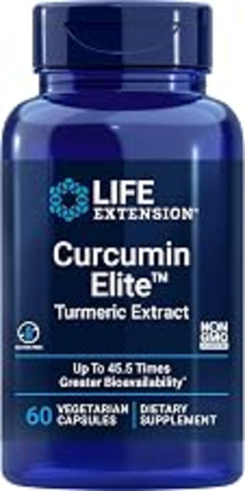 Life Extension Curcumin Elite Turmeric Extract, 60 Count